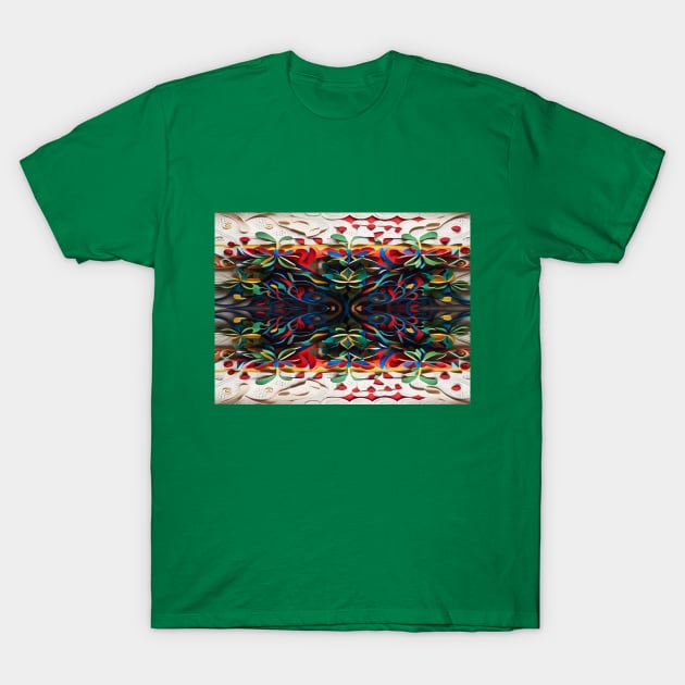 Estructurada horizontal tridimensional T-Shirt by Jugando con colores 